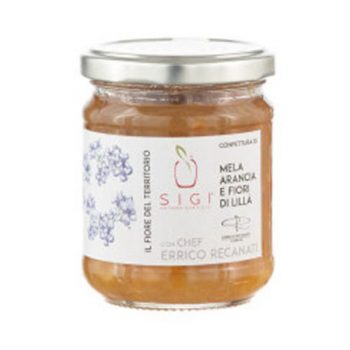 Confettura di Mela, Arancia e Fior di Lillà