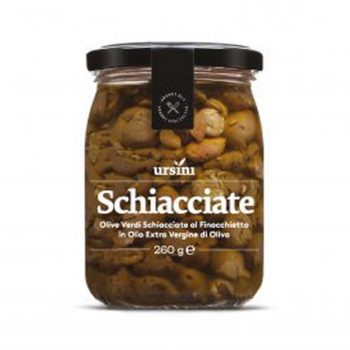 Olive schiacciate al Finocchietto