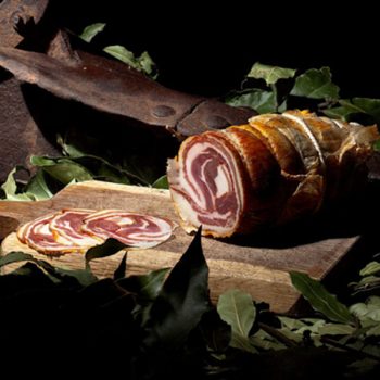 Pancetta tesa lucana