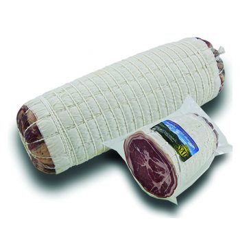 Pancetta arrotolata coppata
