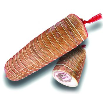 Pancetta arrotolata mantello