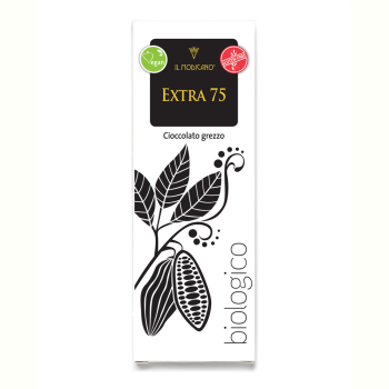 Cioccolato grezzo Fondente Extra 75%